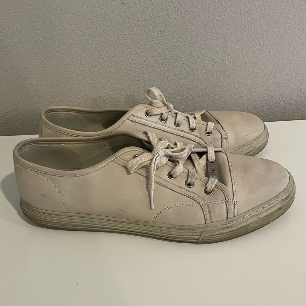 Gucci Men’s Low Top Leather Sneakers